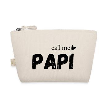 Call me grandpa - Organic Pouch - nature - Front