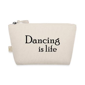 Dancing Dance Music - Organic Pouch - nature - Front