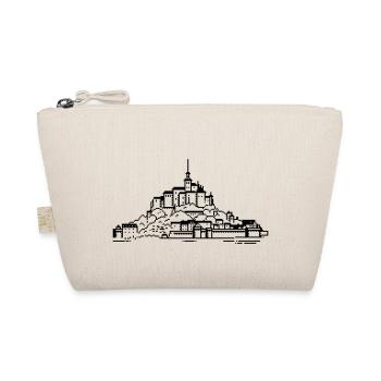1bit Pixel Mont Saint Michel - Organic Pouch - nature - Front