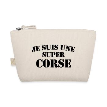 Je Suis Une Super Corse - Trousse biologique - nature - Devant