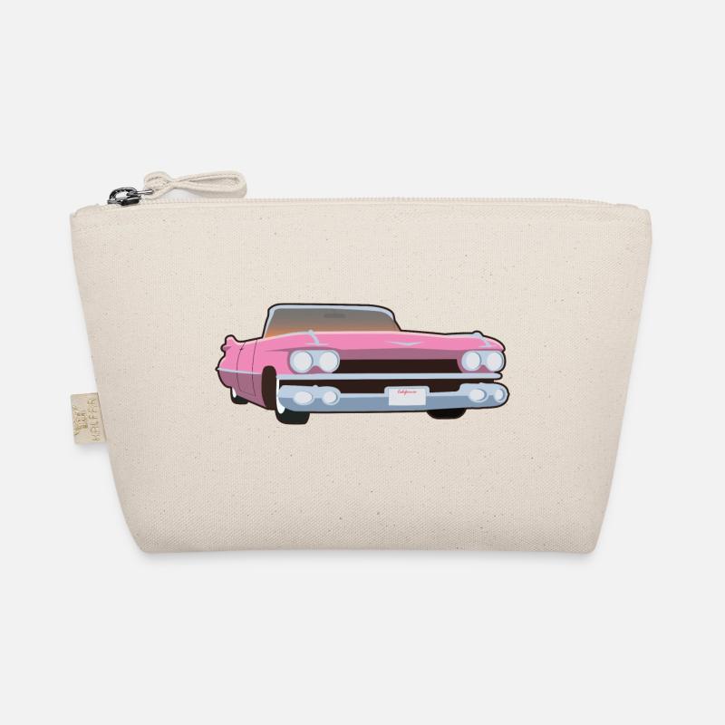 Cadilac Hot Pink - Bio-Täschchen - Natur