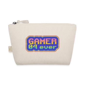Gamer 04 ever - Bio-Täschchen - Natur - Vorne