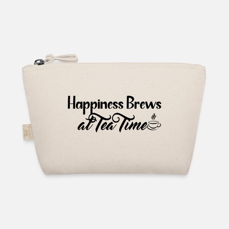 Cool Tea Time Design Organic Pouch