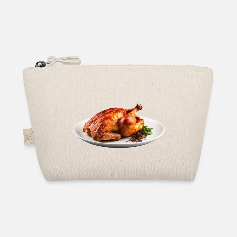 Fried pterosaur Organic Pouch