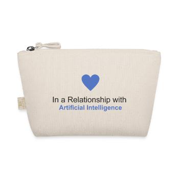 In a relationship with Artificial Intelligence - Organic Pouch - nature - Front