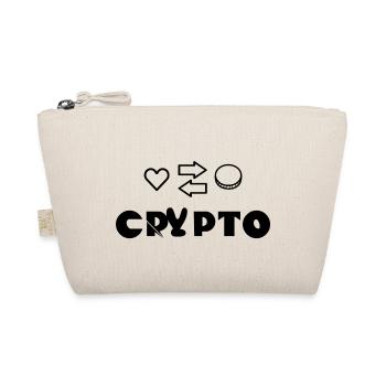 Crypto Bitcoin Trading - Bio-Täschchen - Natur - Vorne