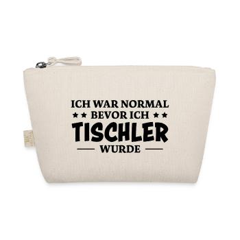 Tischler Spruch Beruf Lustiges Tischler Geschenk - Bio-Täschchen - Natur - Vorne