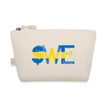 Sweden Sweden flag national norden skandinavia - Organic Pouch - nature - Front