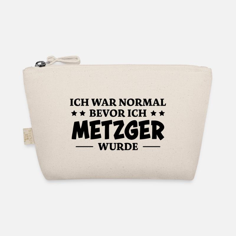 Metzger Spruch Fleischer Lustiges Metzger Geschenk Bio-Täschchen