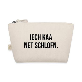 Erzgebirge Ich kann nicht schlafen - Bio-Täschchen - Natur - Vorne