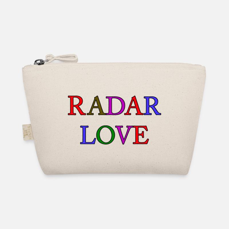 Radar Liebe - Bio-Täschchen - Natur