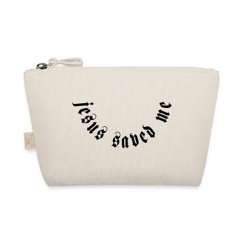 Jesus saved me motiv - Organic Pouch - nature - Front