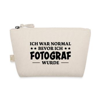 Fotograf Spruch Foto Lustiges Fotograf Geschenk - Bio-Täschchen - Natur - Vorne