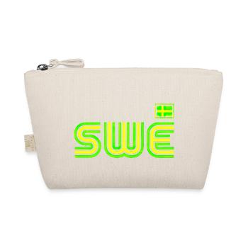 Sweden Sweden flag national norden skandinavia - Organic Pouch - nature - Front