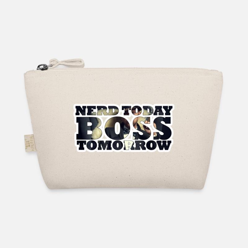 Nerd Today Bo$$ Tomorrow Bio-Täschchen