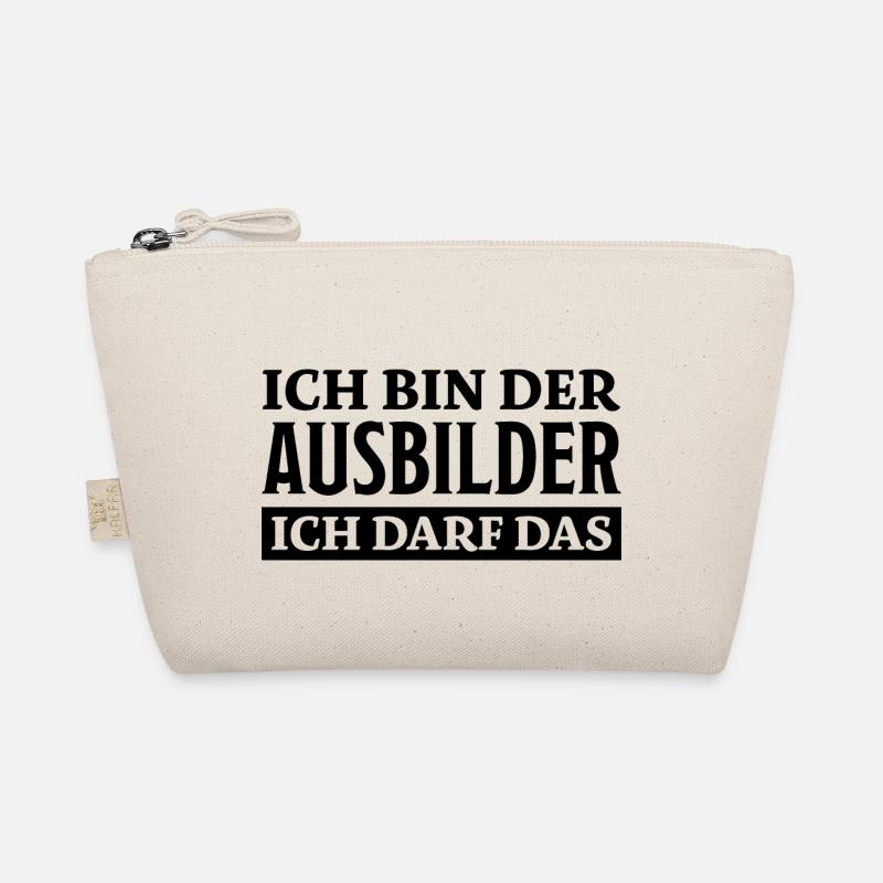 Ausbilder Spruch Beruf Lustiges Ausbilder Geschenk - Bio-Täschchen - Natur