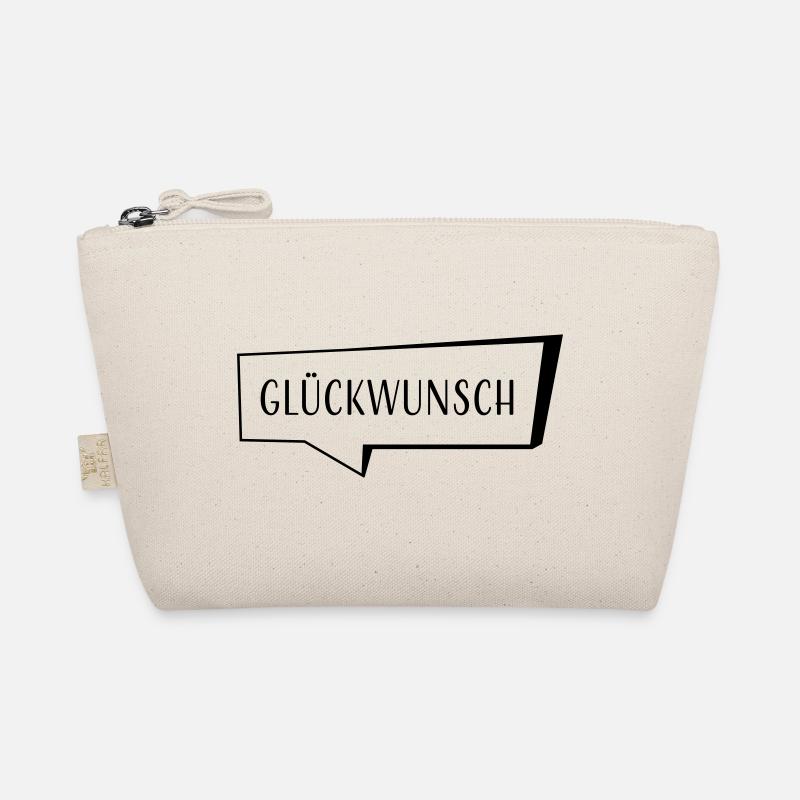 Sprechblase Glückwunsch Bio-Täschchen