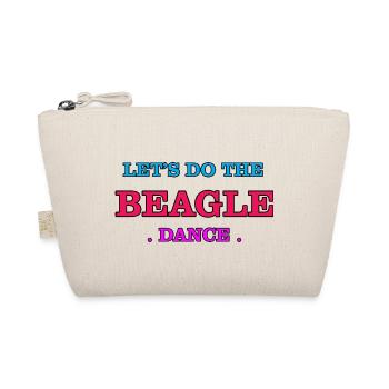 Eat, Sleep, Walk, Beagle - Organic Pouch - nature - Front