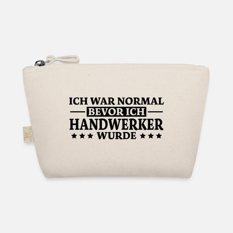 Handwerker Spruch Heimwerker Handwerker Geschenk Bio-Täschchen