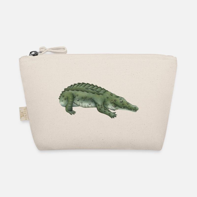 Krokodil Bio-Täschchen