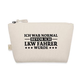 LKW Fahrer Spruch Job Lustiges LKW Fahrer Geschenk - Bio-Täschchen - Natur - Vorne