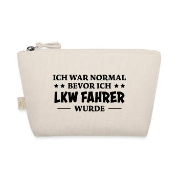LKW Fahrer Spruch Job Lustiges LKW Fahrer Geschenk - Bio-Täschchen - Natur - Vorne