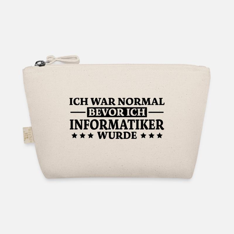 Informatiker Spruch Lustige Programmierer Geschenk Bio-Täschchen