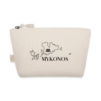 Mykonos Liebe - Bio-Täschchen - Natur - Vorne