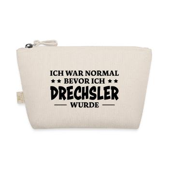 Drechsler Spruch Job Lustiges Drechsler Geschenk - Bio-Täschchen - Natur - Vorne