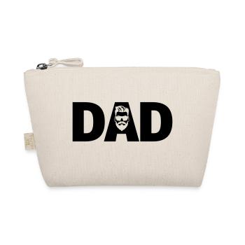 Papa Typografie Logo Symbol - Bio-Täschchen - Natur - Vorne
