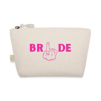 Bridle - bride's ring finger - Organic Pouch - nature - Front