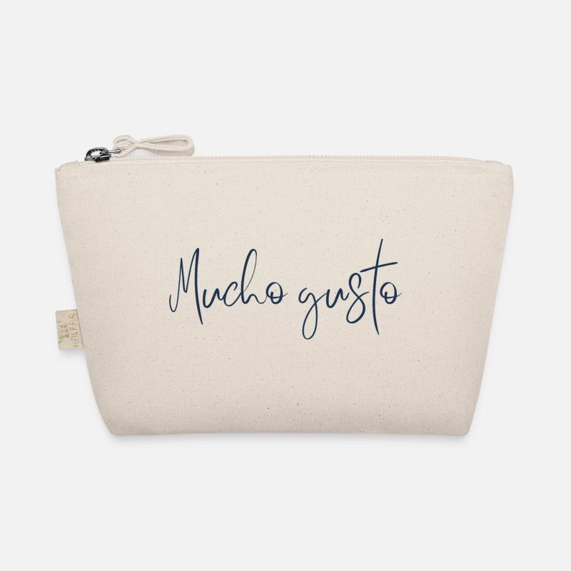Mucho Gusto - Conception de salutation espagnole amicale Trousse biologique