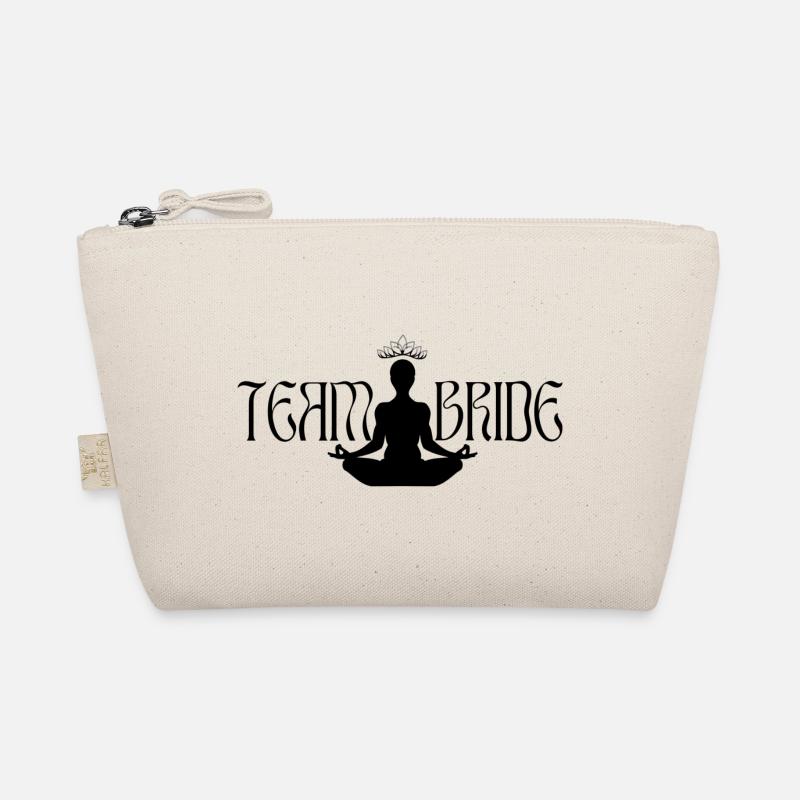 TEAM BRIDE - YOGA - Bio-Täschchen - Natur
