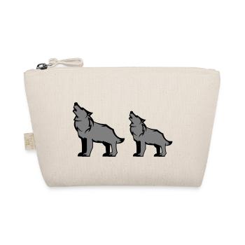Wolf pack - Organic Pouch - nature - Front