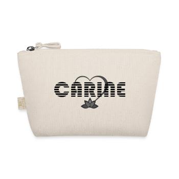 Carine typographie noir étymo d'origine grecque - Trousse biologique - nature - Devant