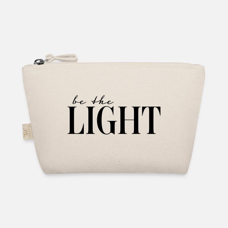 Be the light! Customisable Organic Pouch