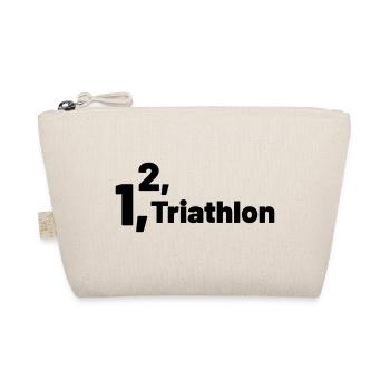 1 2 Triathlon - Bio-Täschchen - Natur - Vorne