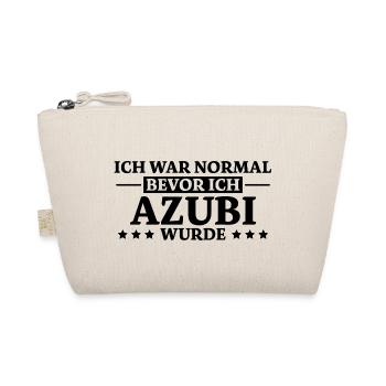 Azubi Spruch Lehrling Job Lustiges Azubi Geschenk - Bio-Täschchen - Natur - Vorne