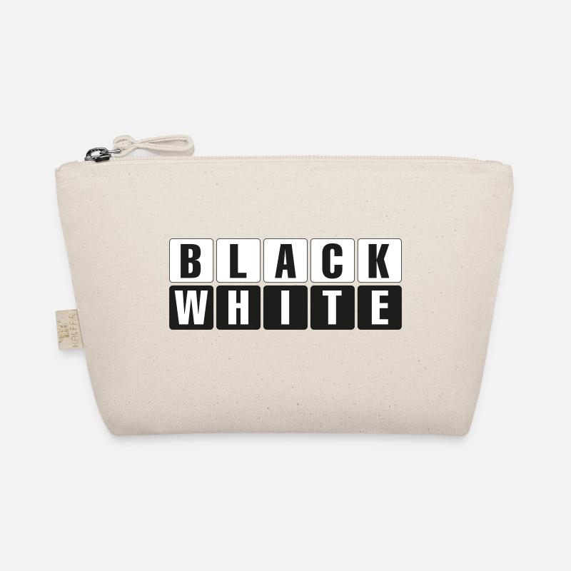 Black and White Bio-Täschchen