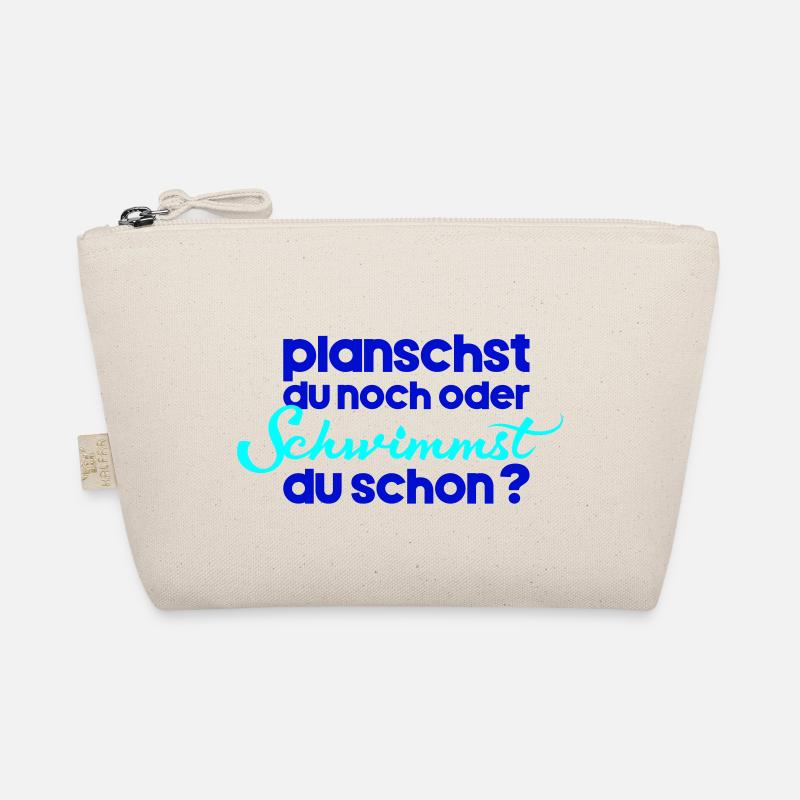 planschst du noch oder schwimmst du schon Bio-Täschchen