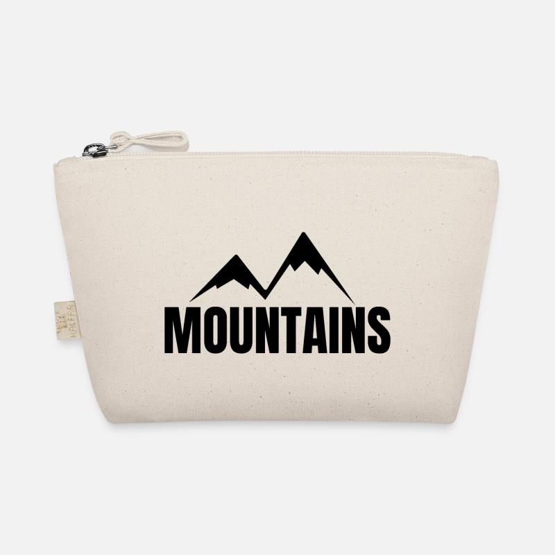 MOUNTAINS - Bio-Täschchen - Natur