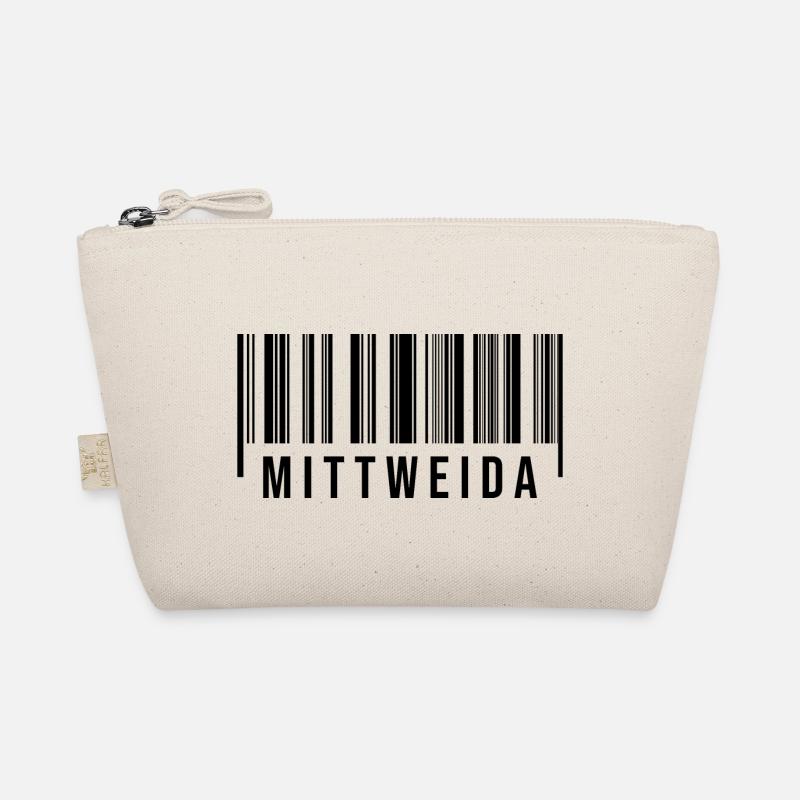 Erzgebirge Strichcode Mittweida Bio-Täschchen