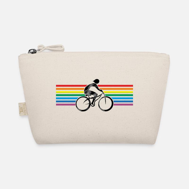 Radfahrer - Bio-Täschchen - Natur