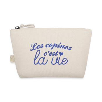 Les Copines c'est La Vie - Trousse biologique - nature - Devant