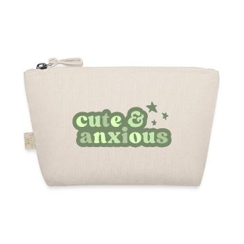 mignon et anxieux pastel drôle - Trousse biologique - nature - Devant