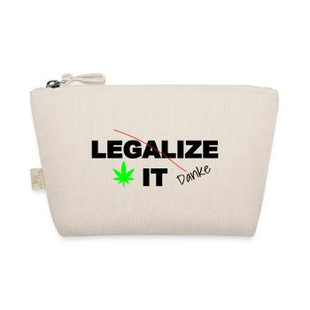 Weed Cannabis Marijuana Legalization - Organic Pouch - nature - Front