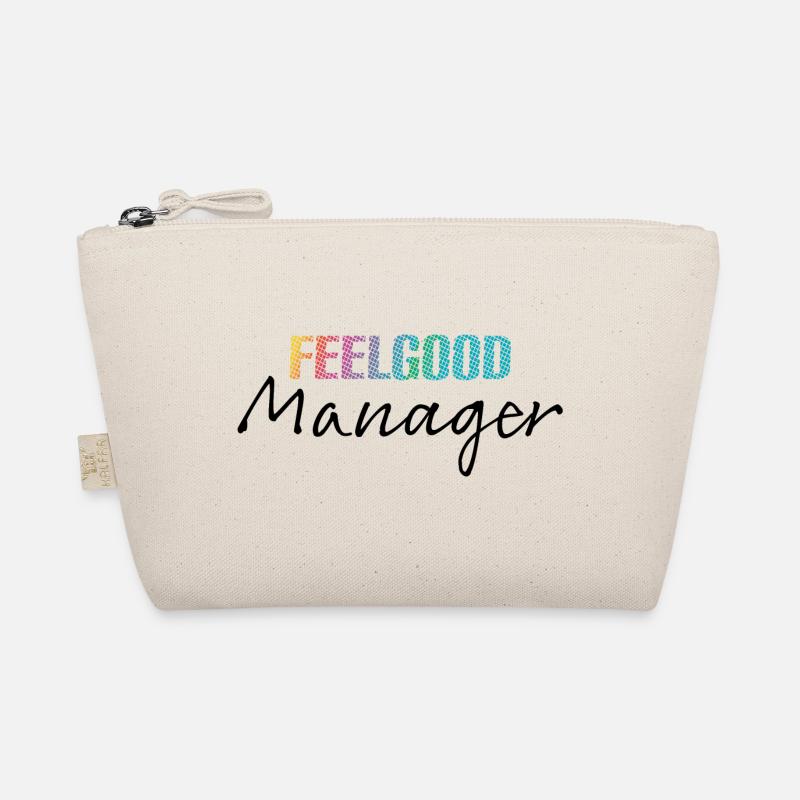 Design Feelgood Manager schwarz bunt - Bio-Täschchen - Natur