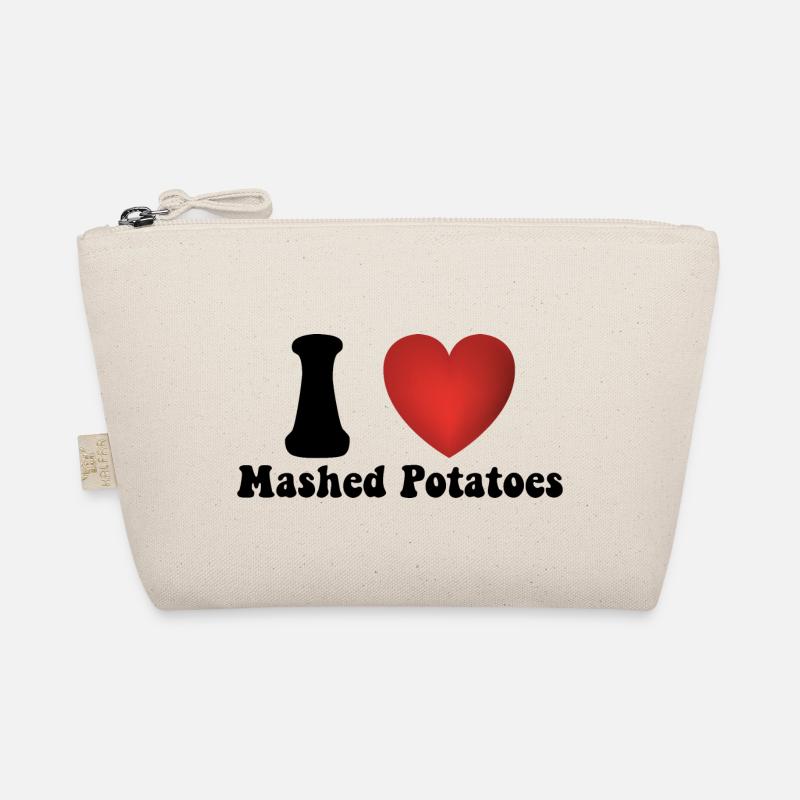 I Love Mashed Potatoes Thanksgiving Dinner Gift Organic Pouch