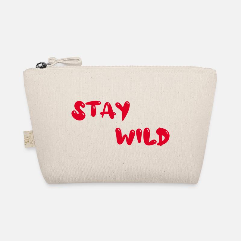 stay wild Bio-Täschchen