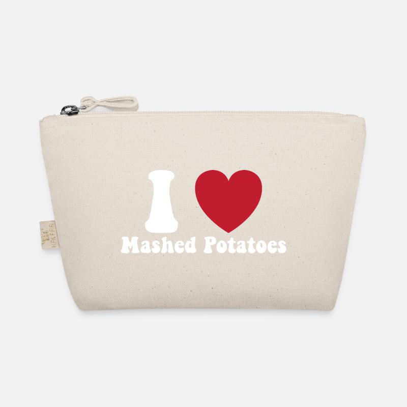 I Love Mashed Potatoes Thanksgiving Dinner Gift Organic Pouch